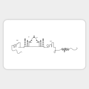 Agra City Signature Magnet